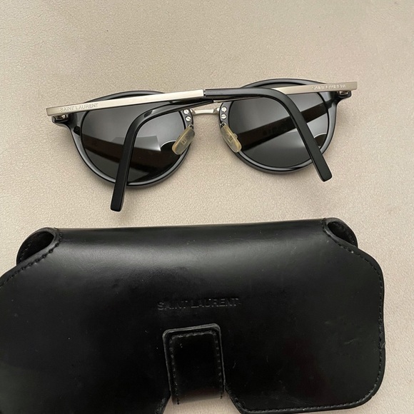 Saint Laurent Round Sunglasses - Picture 2 of 3